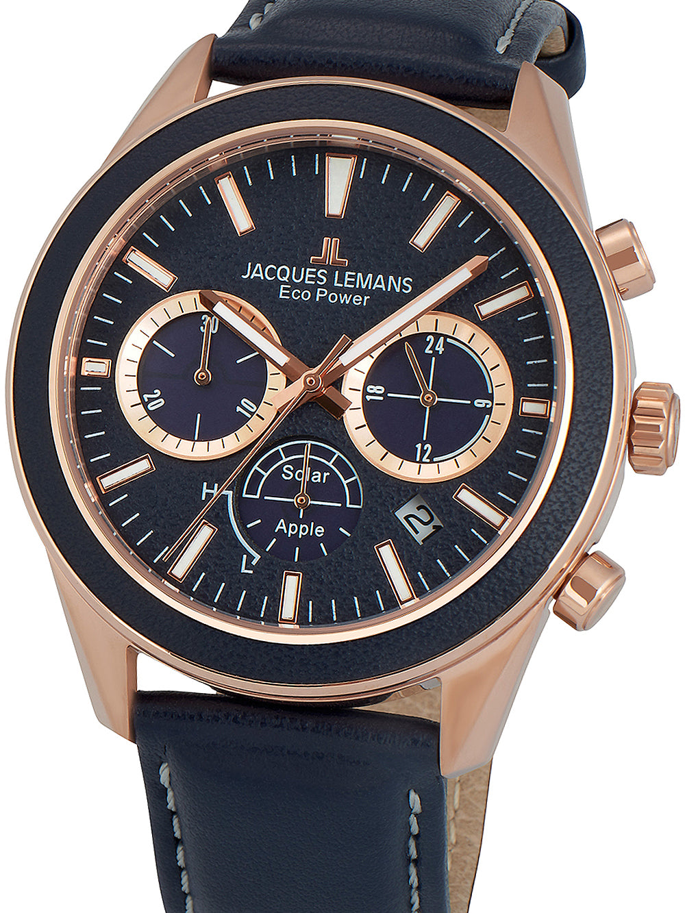 Jacques Lemans 1-2115E Eco Power Apple 44mm