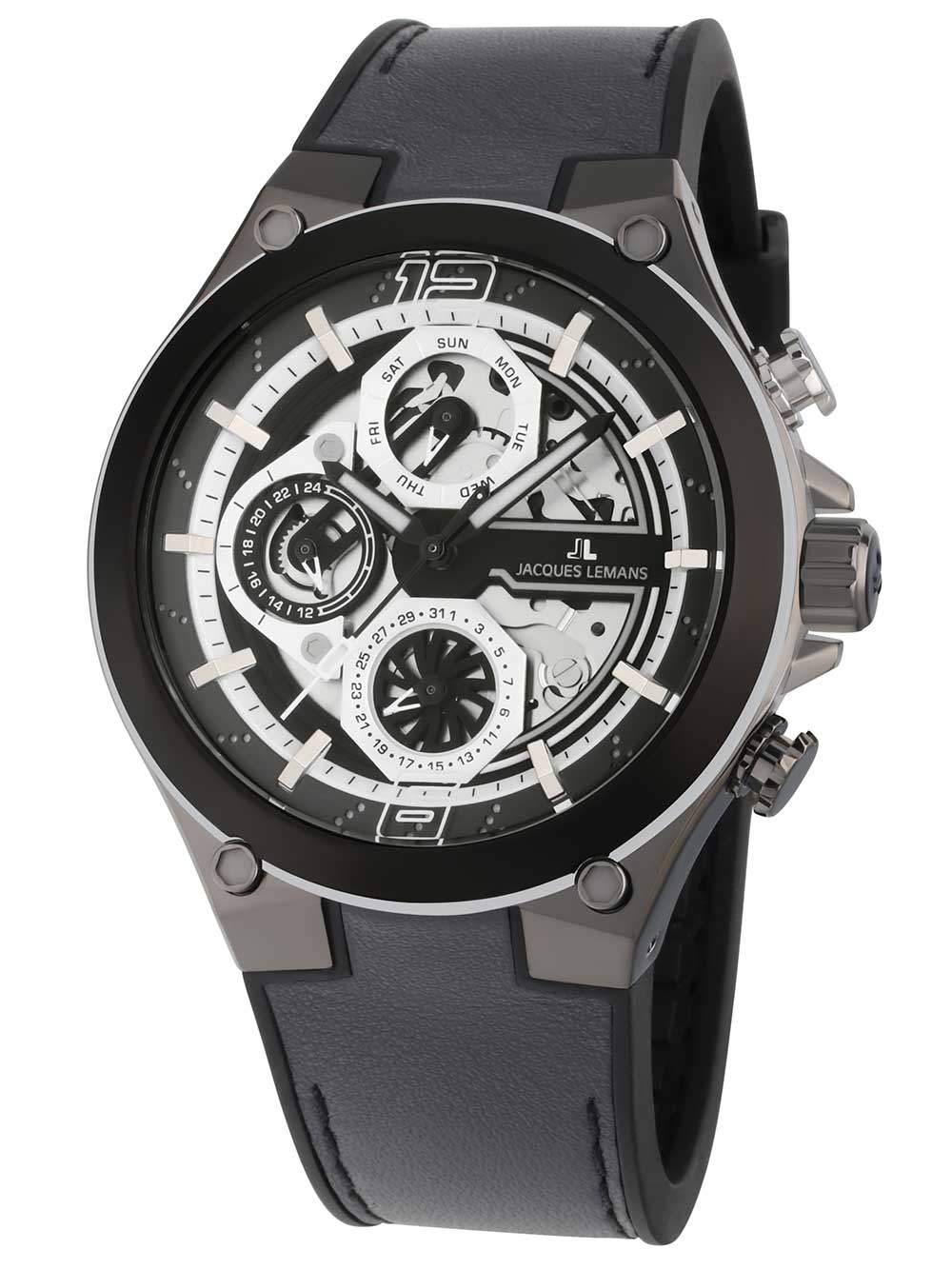 Jacques Lemans 1-2150A Manchester Multifunction 43mm