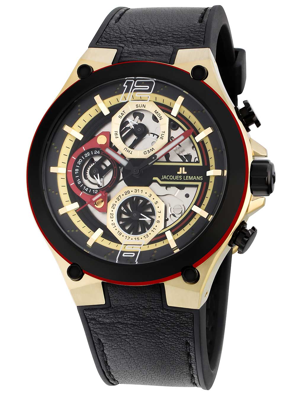 Jacques Lemans 1-2150C Manchester Multifunction 43mm