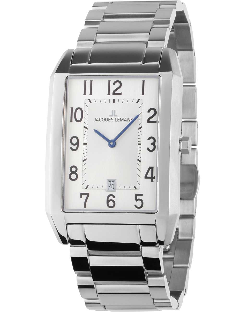 Jacques Lemans 1-2160.1G Torino square 34mm