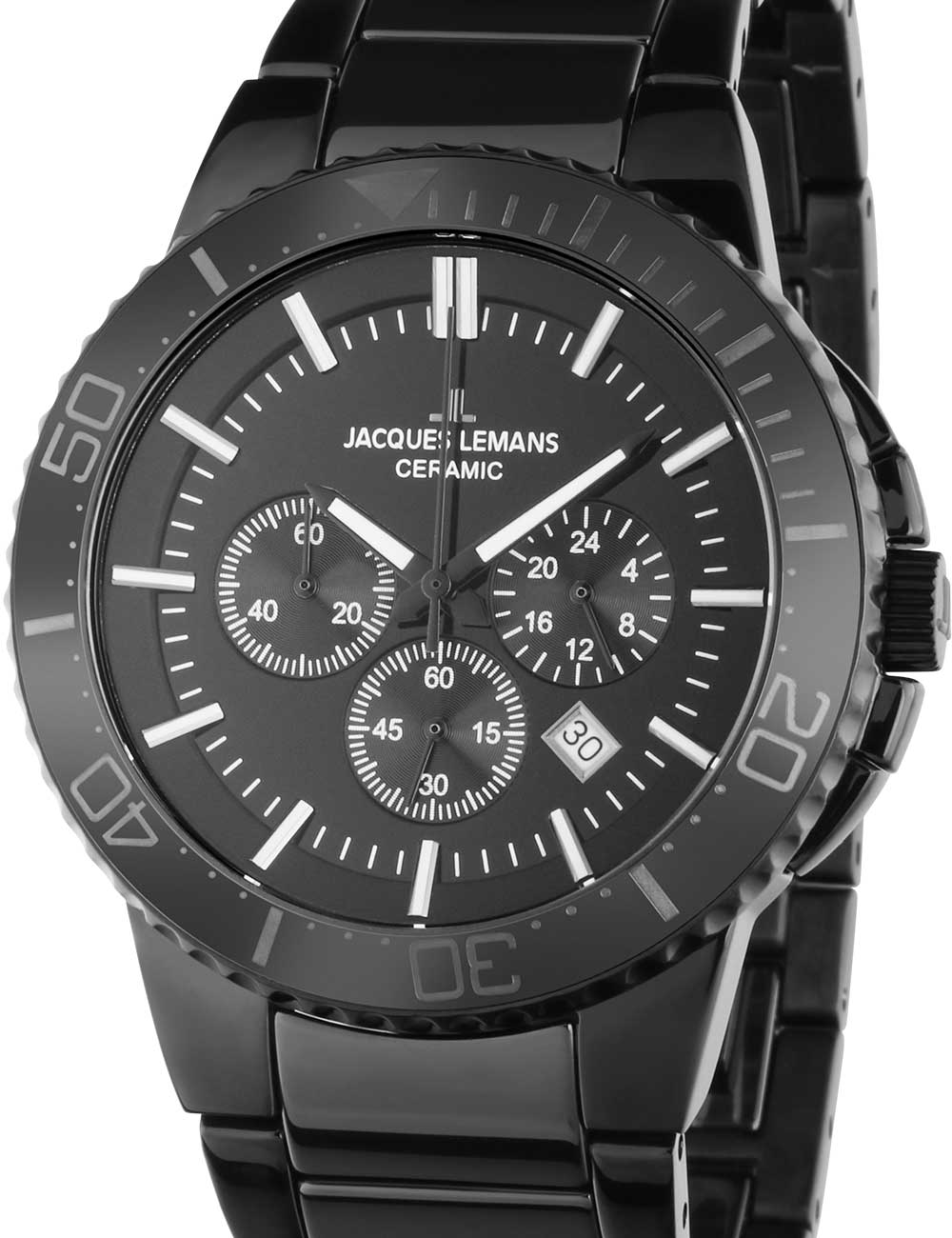 Jacques Lemans 1-2166B Colmar Keramik 43mm