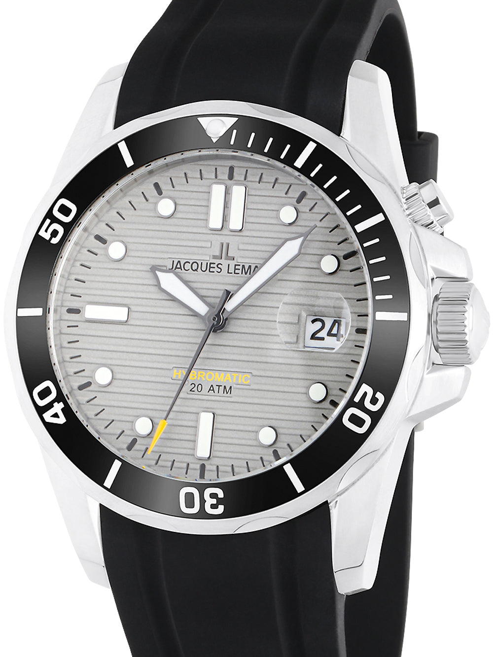 Jacques Lemans 1-2170B Hybromatic Diver 41mm