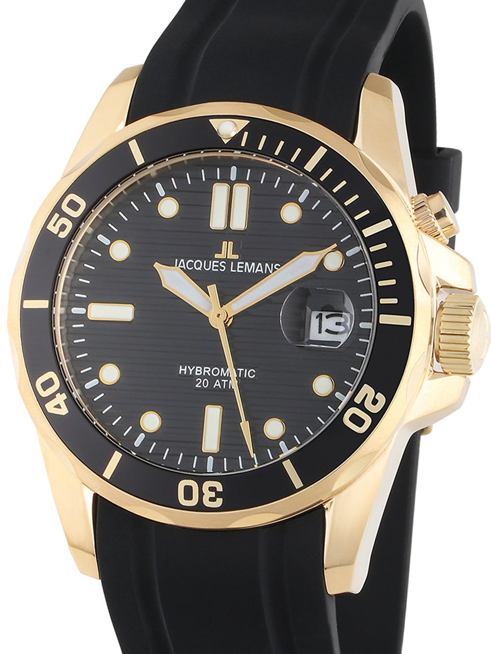 Jacques Lemans 1-2170F Hybromatic Diver 41mm