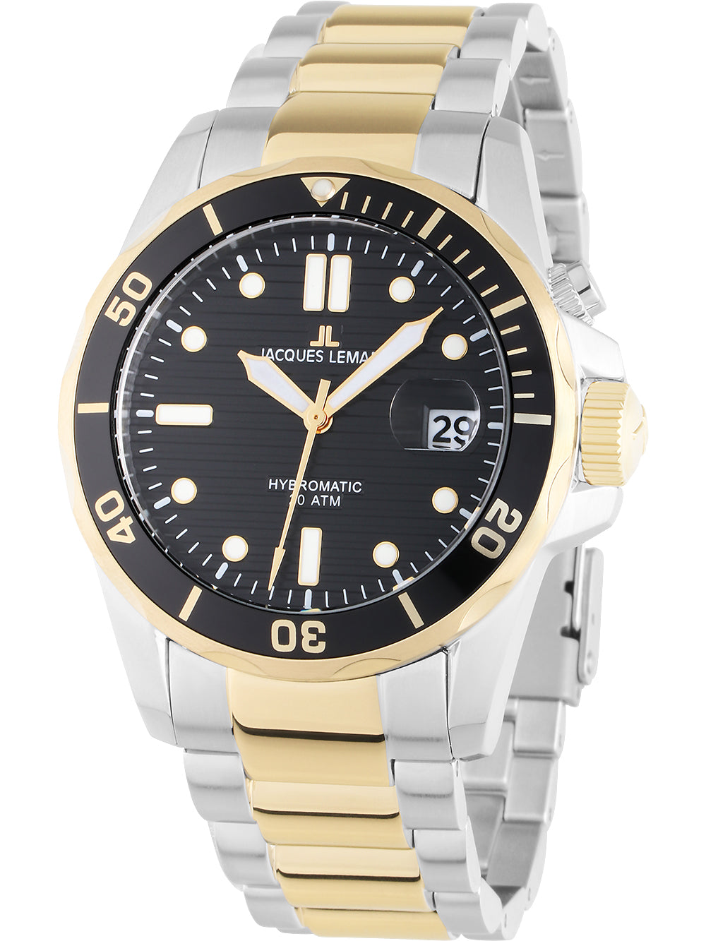 Jacques Lemans 1-2170L Hybromatic Diver 41mm