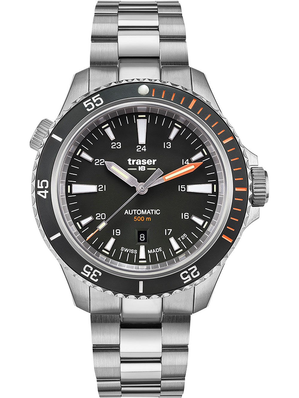 Traser H3 110324 P67 Diver Automatisk Svart  46mm