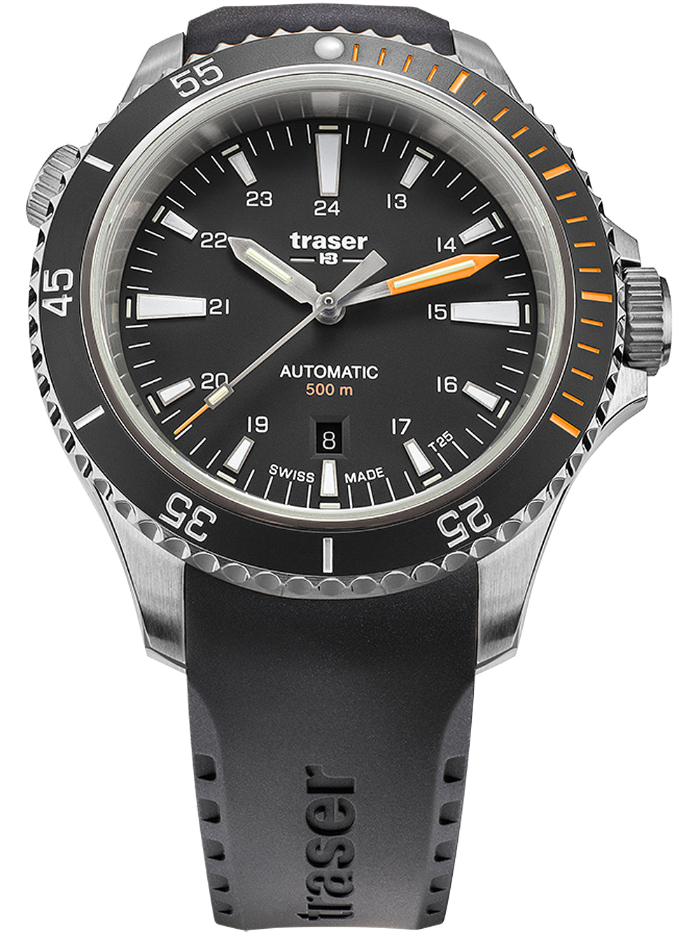 Traser H3 110322 P67 Diver Automatisk Svart  46mm