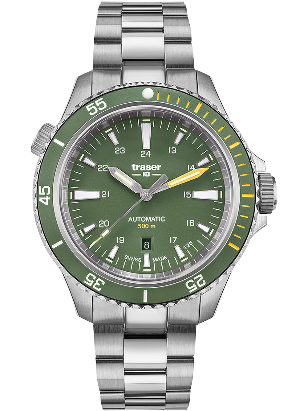 Traser H3 110328 P67 Diver Automatisk Grön  46mm