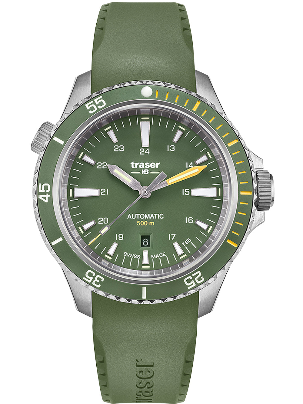 Traser H3 110327 P67 Diver Automatisk Grön  46mm