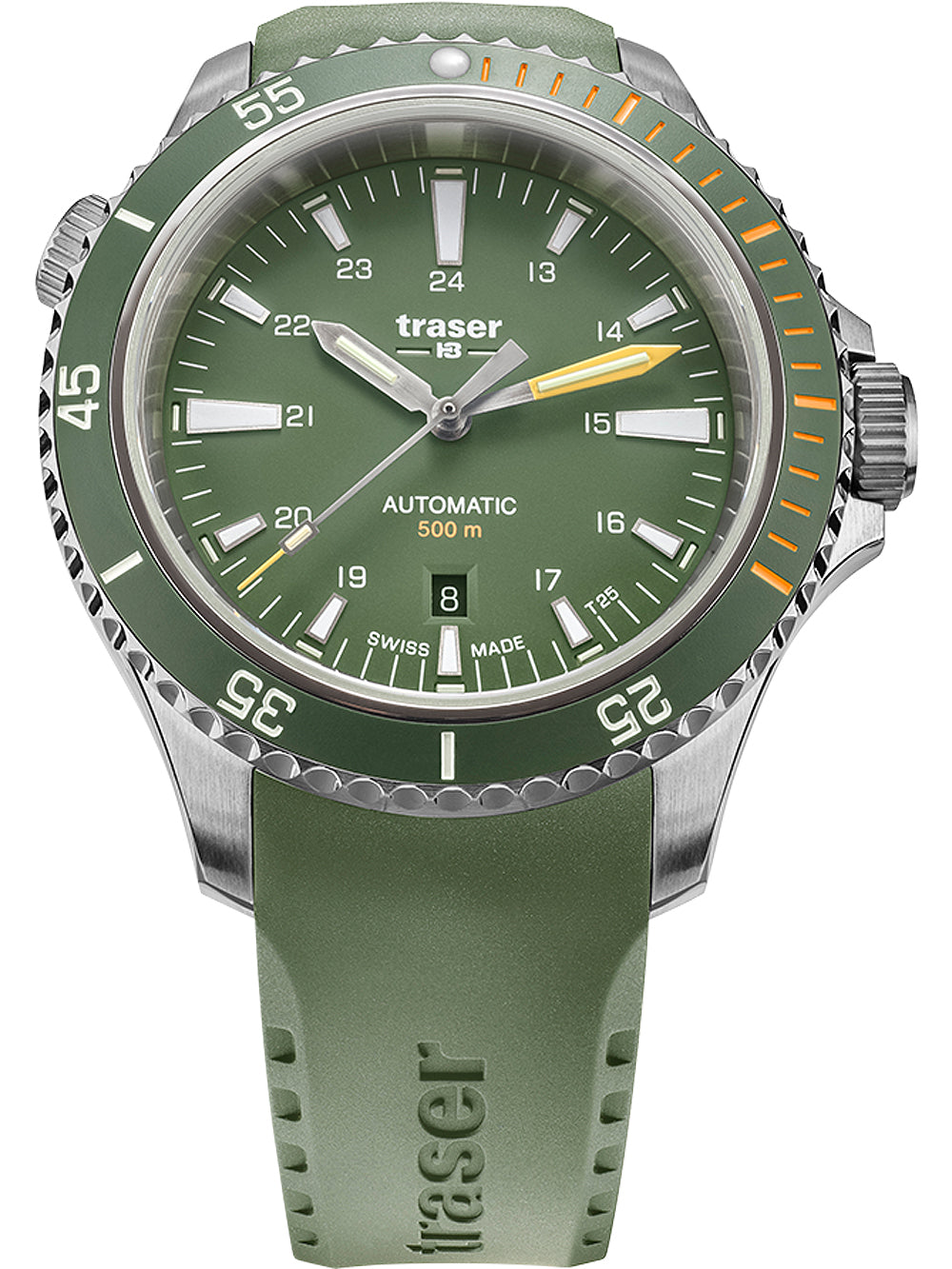 Traser H3 110327 P67 Diver Automatisk Grön  46mm