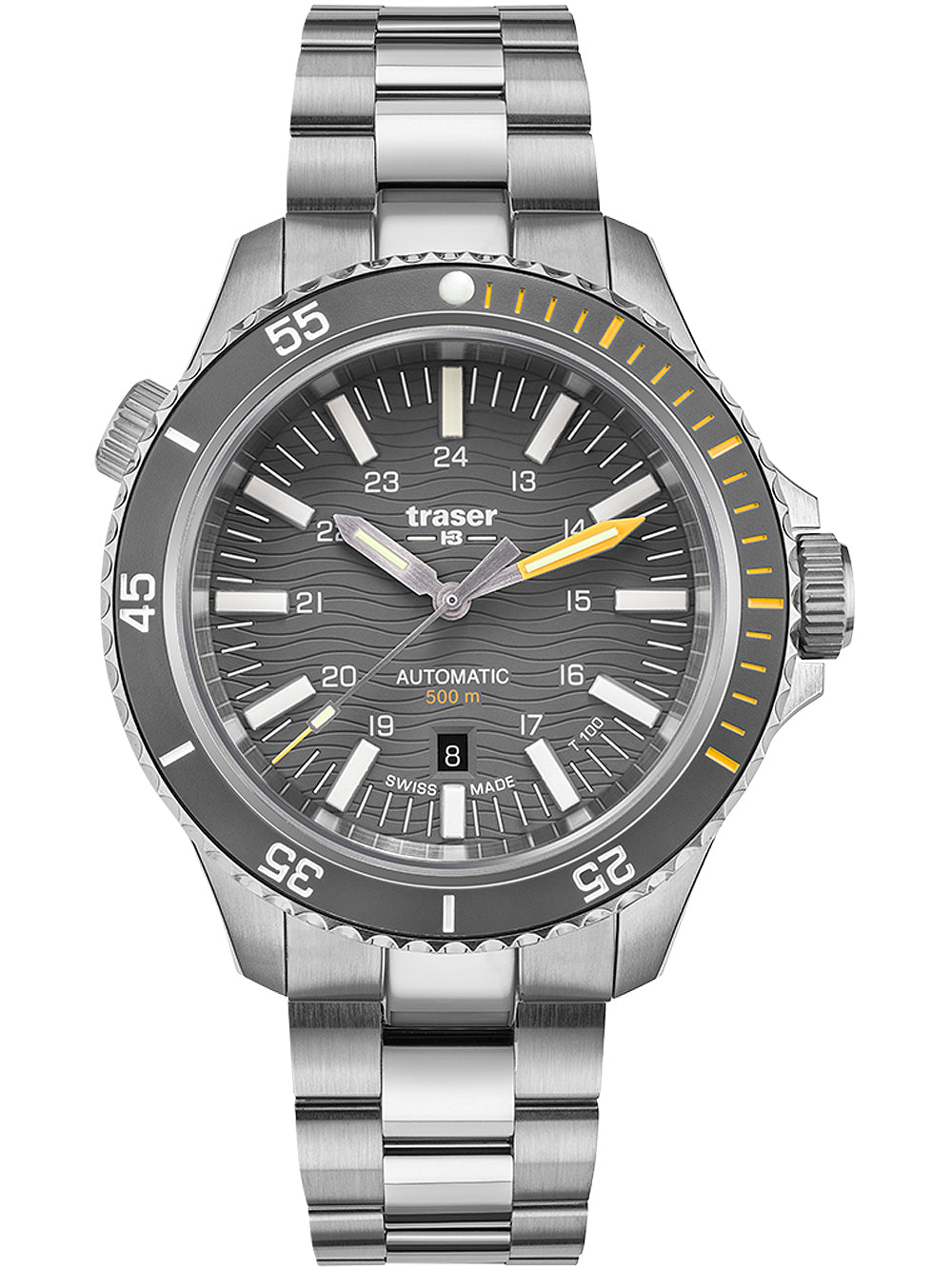 Traser H3 110332 P67 Diver Automatisk T100 Grey  46mm