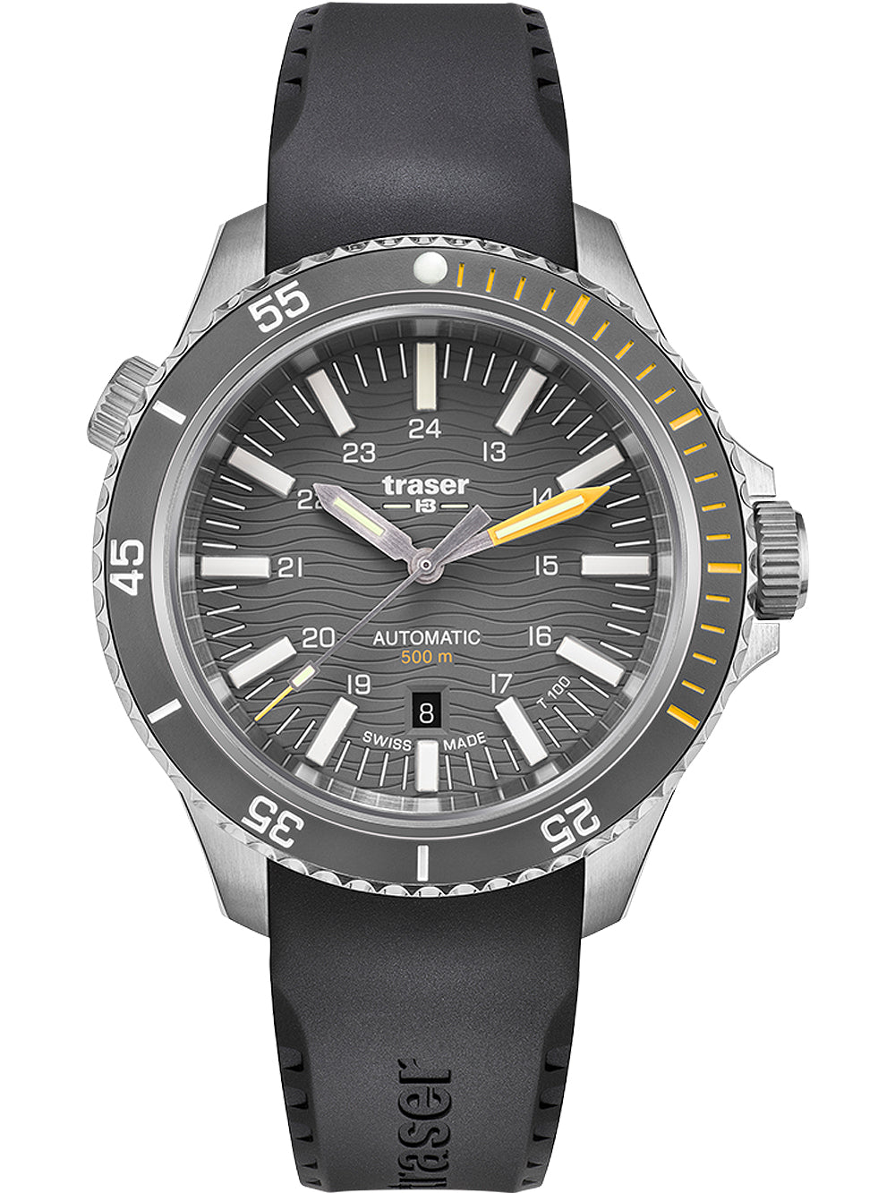 Traser H3 110330 P67 Diver Automatisk T100 Grey  46mm