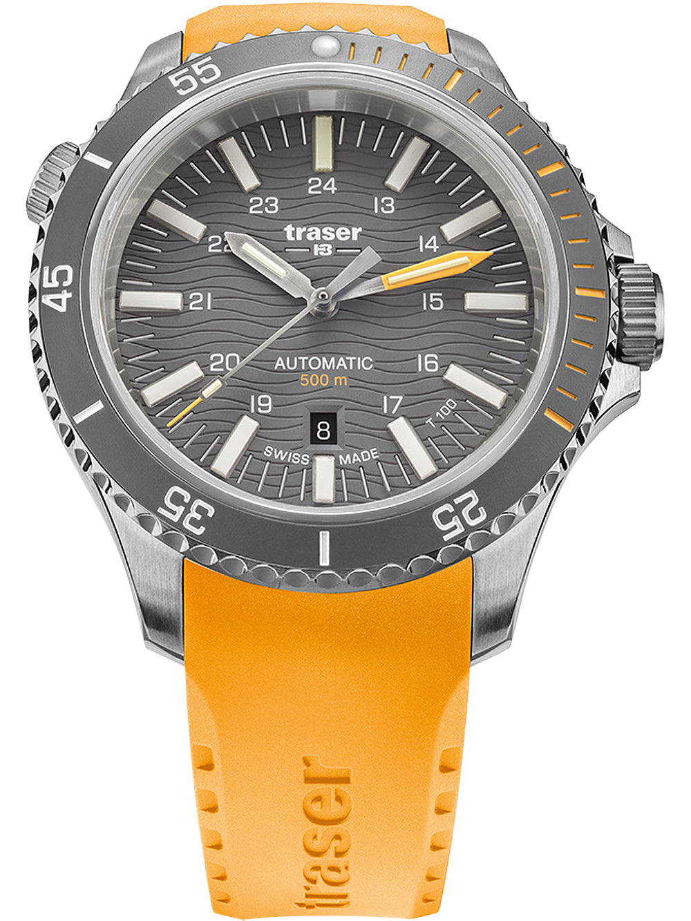 Traser H3 110331 P67 Diver Automatisk T100 Grey  46mm