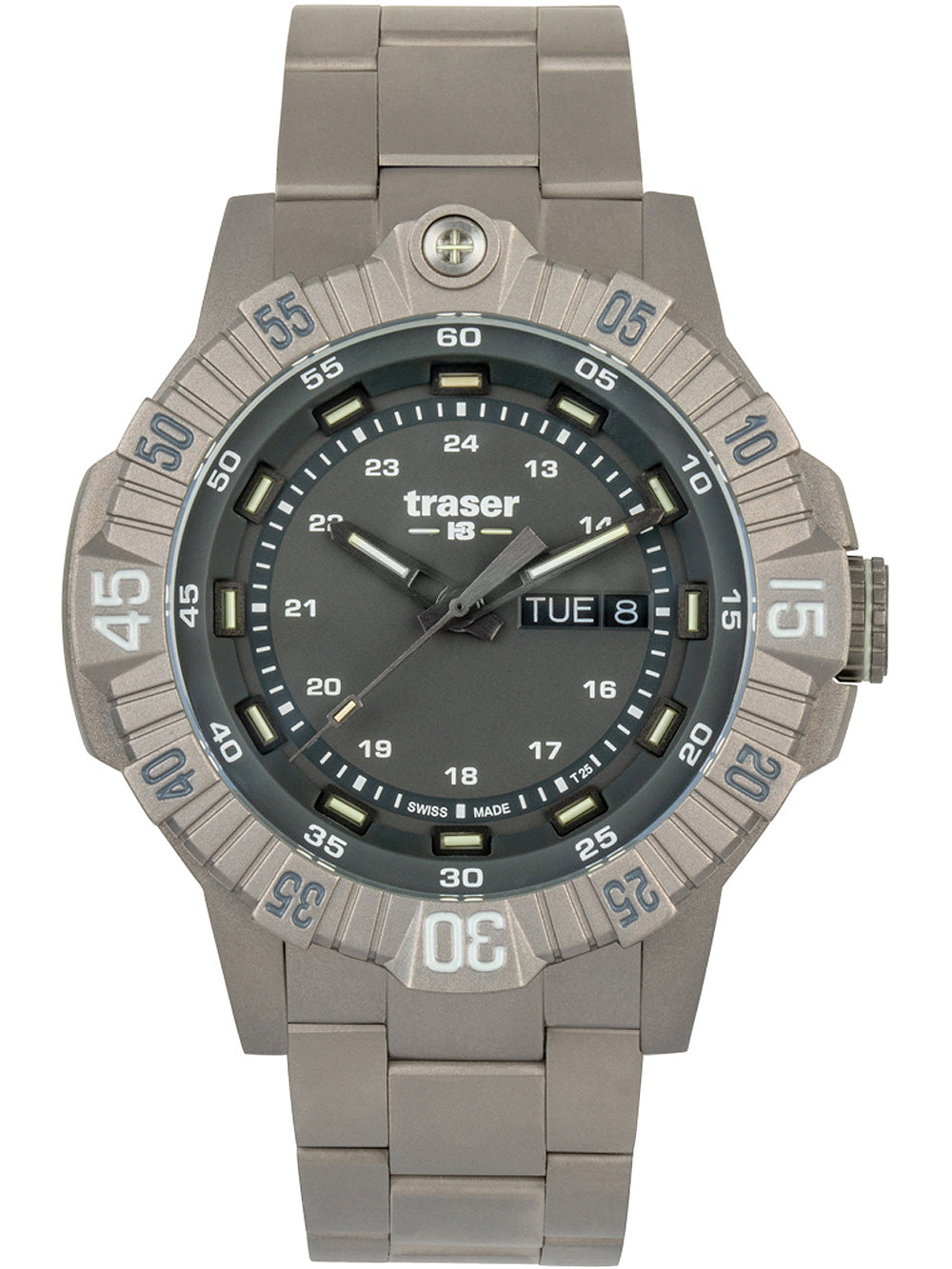 Traser H3 110666 Tactical Grey Titan 46mm