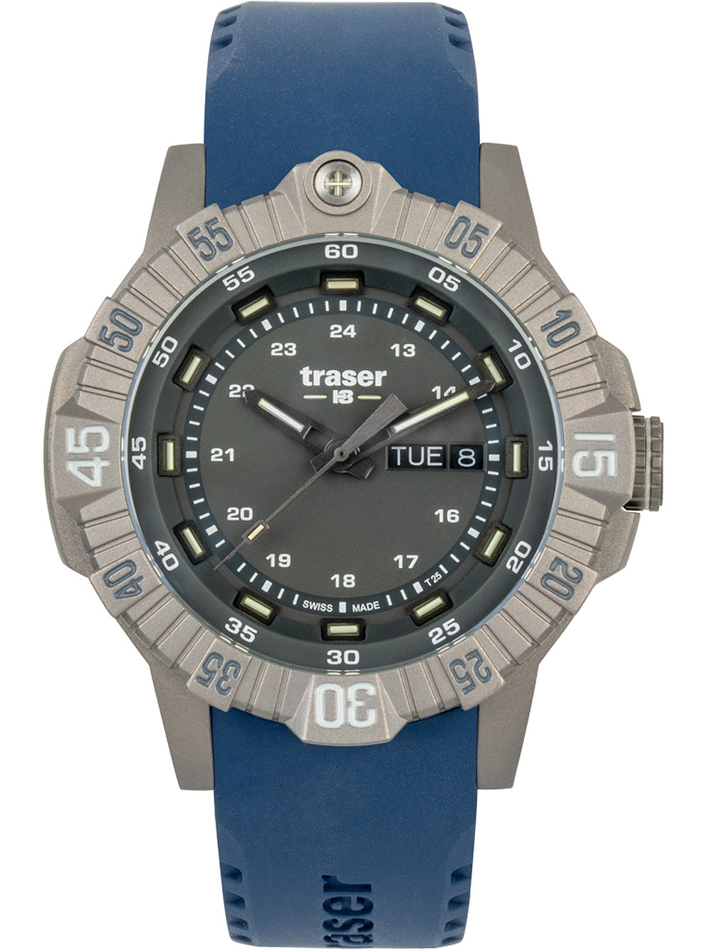 Traser H3 110667 Tactical Grey Titan 46mm