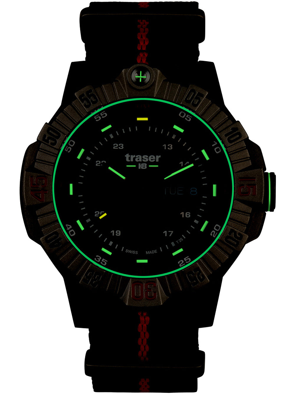 Traser H3 110669 Tactical Brun Titan 46mm