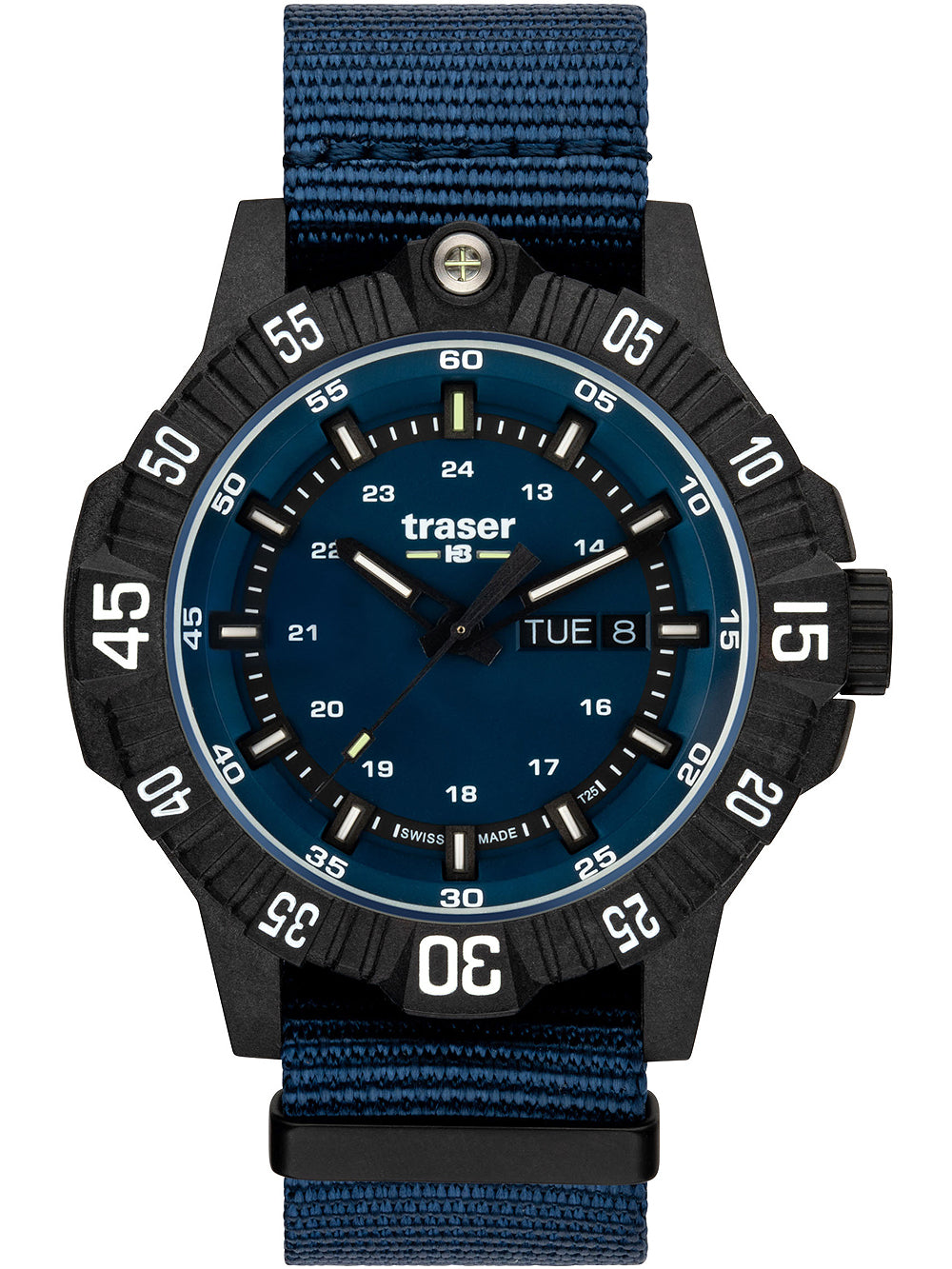 Traser H3 110724 P99 Q Tactical Blå 46mm