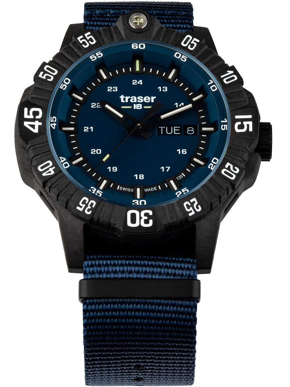 Traser H3 110724 P99 Q Tactical Blå 46mm