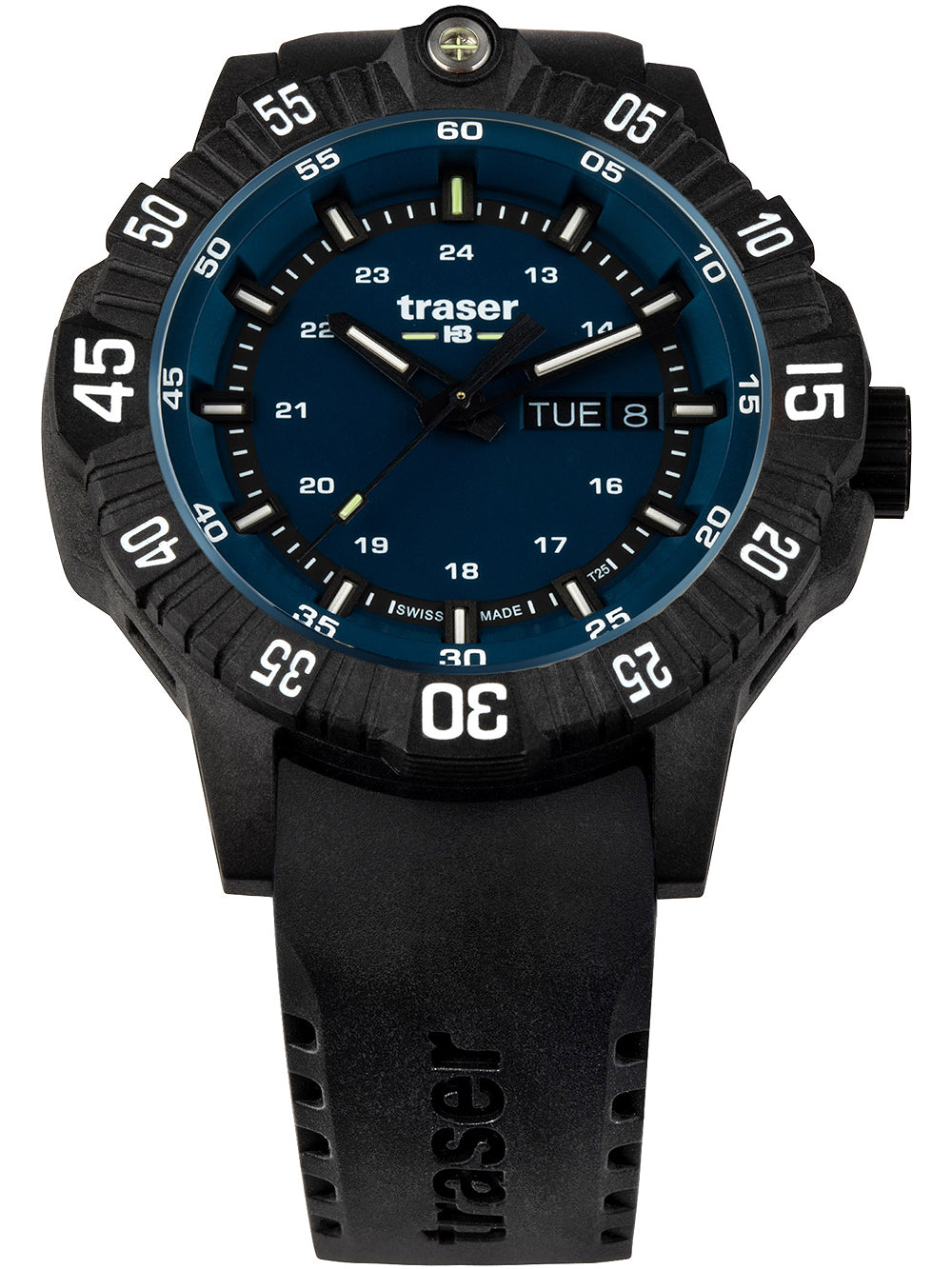 Traser H3 110725 P99 Q Tactical Blå 46mm