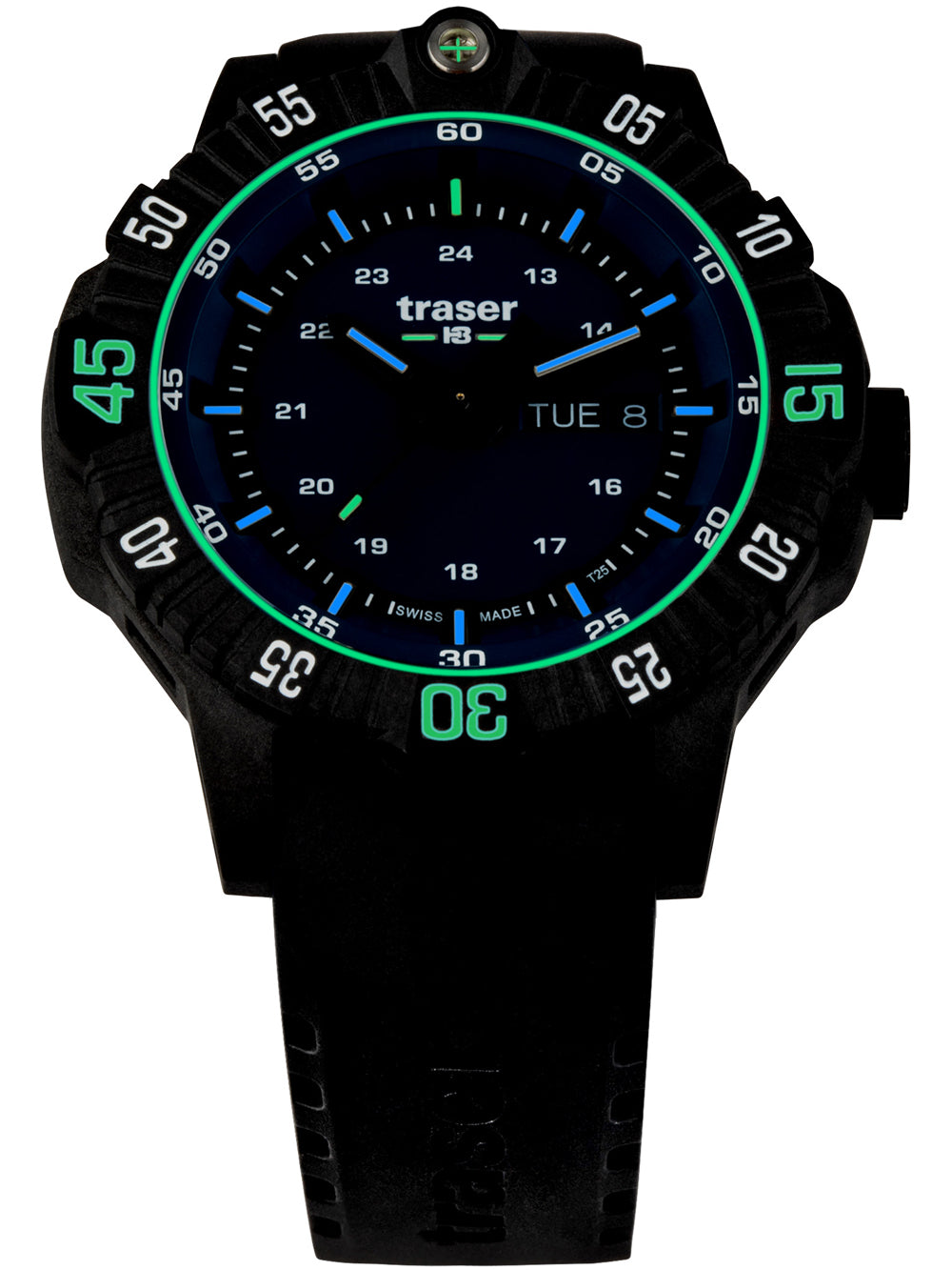 Traser H3 110725 P99 Q Tactical Blå 46mm