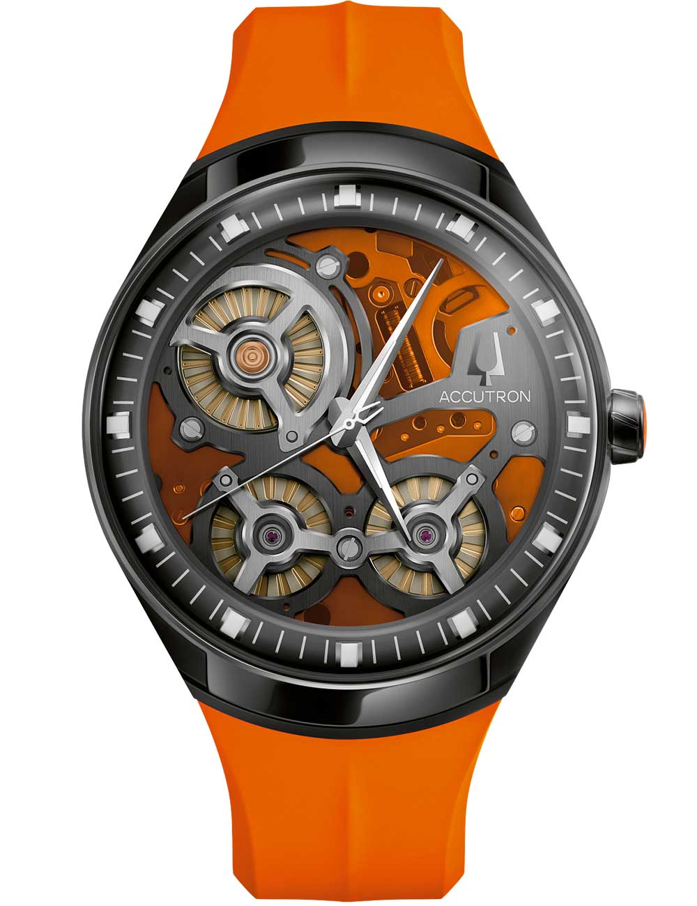 Bulova 28A205 Accutron DNA Casino Limited Edition orange