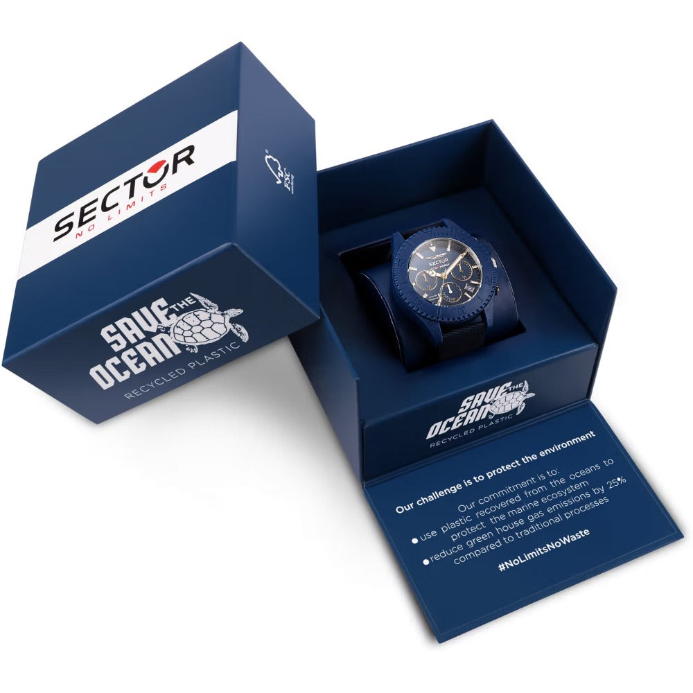 Sector R3271739001 Save the Ocean 44mm