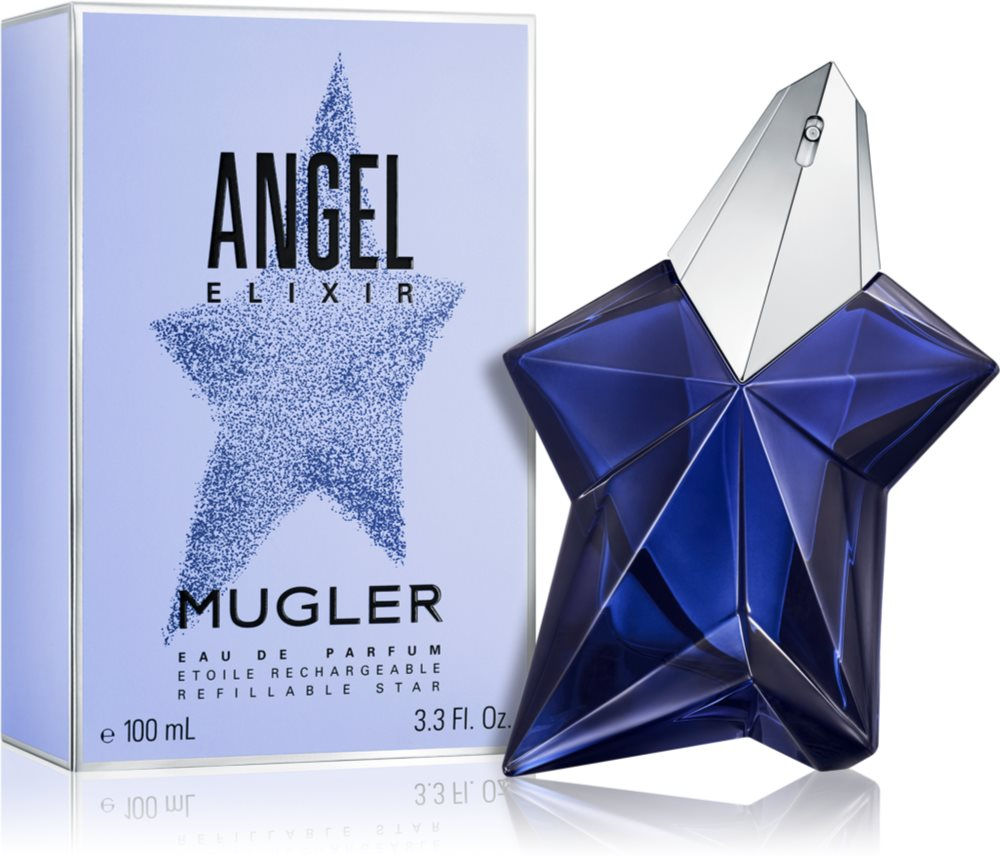 Mugler Angel Elixir Eau de Parfum 100ml Refillable Parfym Eau de Parfum Mugler