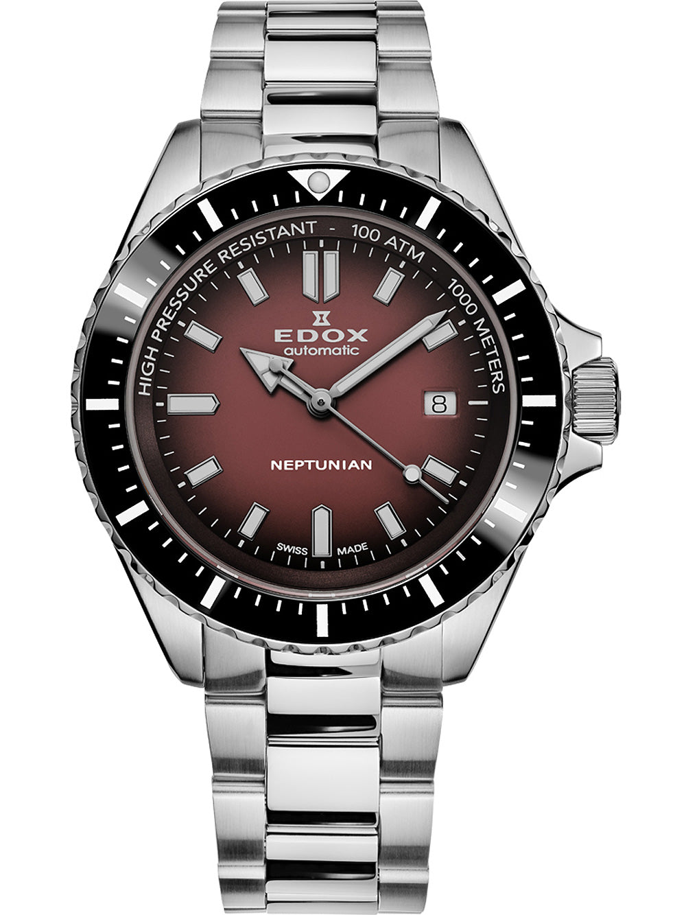 Edox 80120-3NM-BRD Neptunian Automatisk 44mm