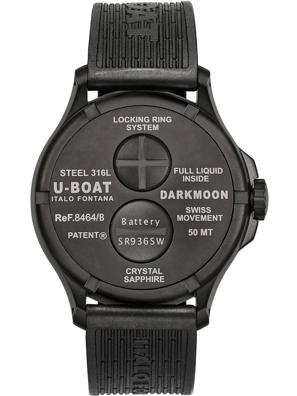 U-Boat 8464/C Darkmoon 44mm IPB