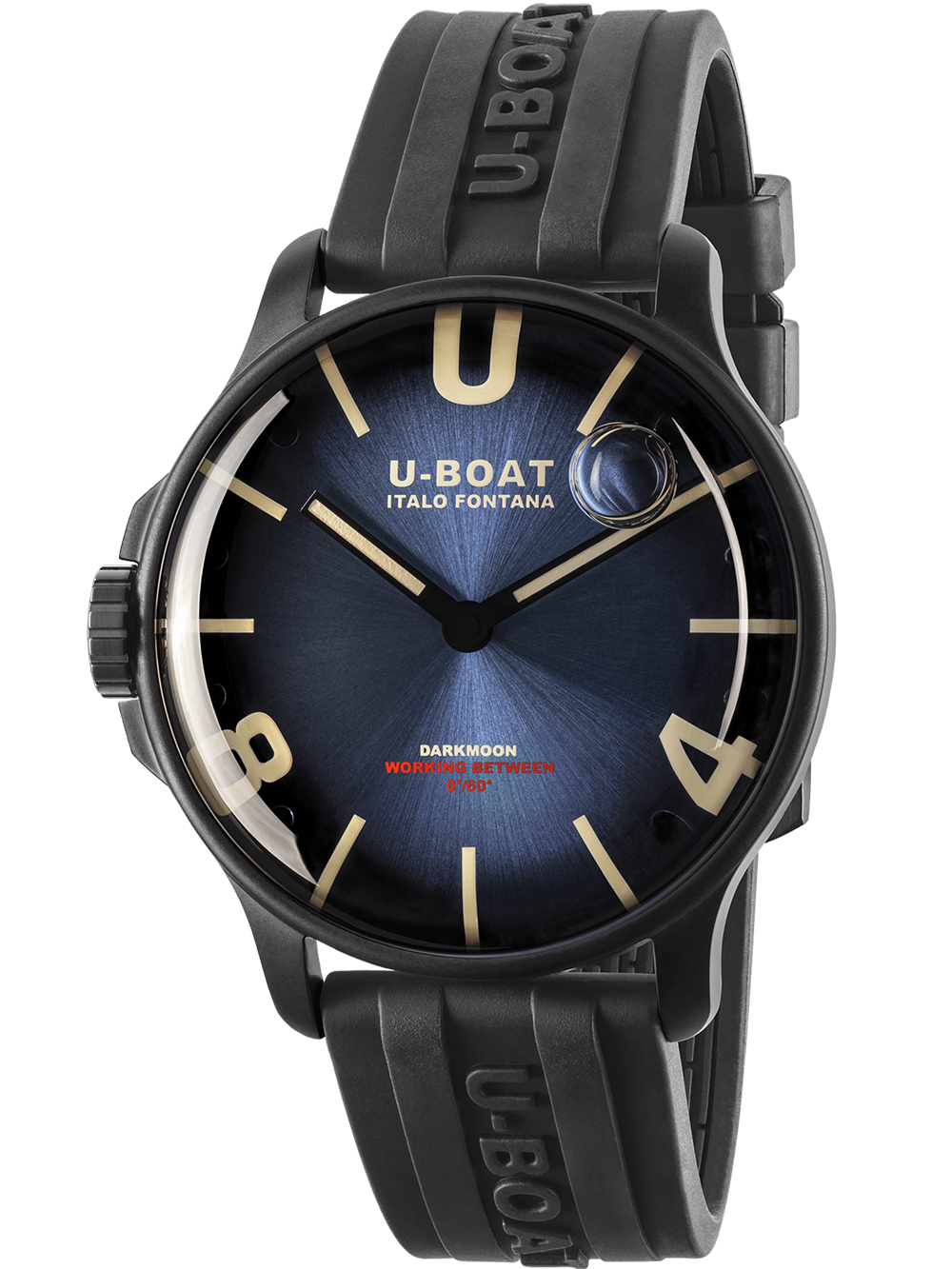 U-Boat 8700/C Darkmoon Blå IPB Soleil 44mm