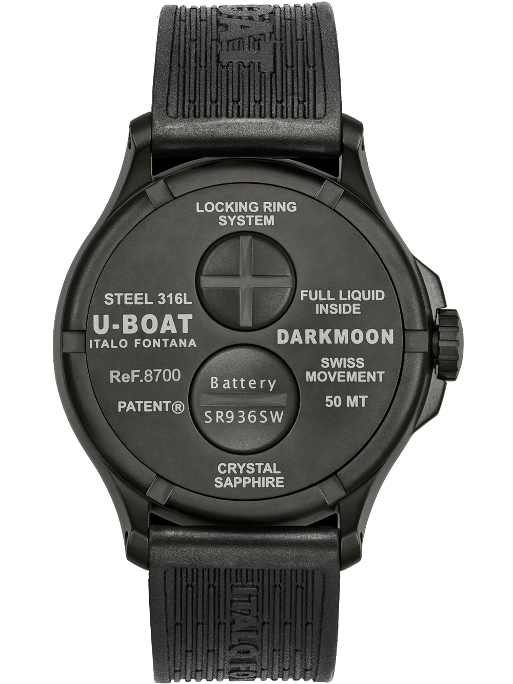 U-Boat 8700/C Darkmoon Blå IPB Soleil 44mm