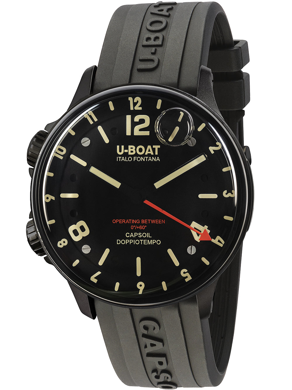 U-Boat 8770/A Capsoil Qs. Doppiotempo DLC 45mm