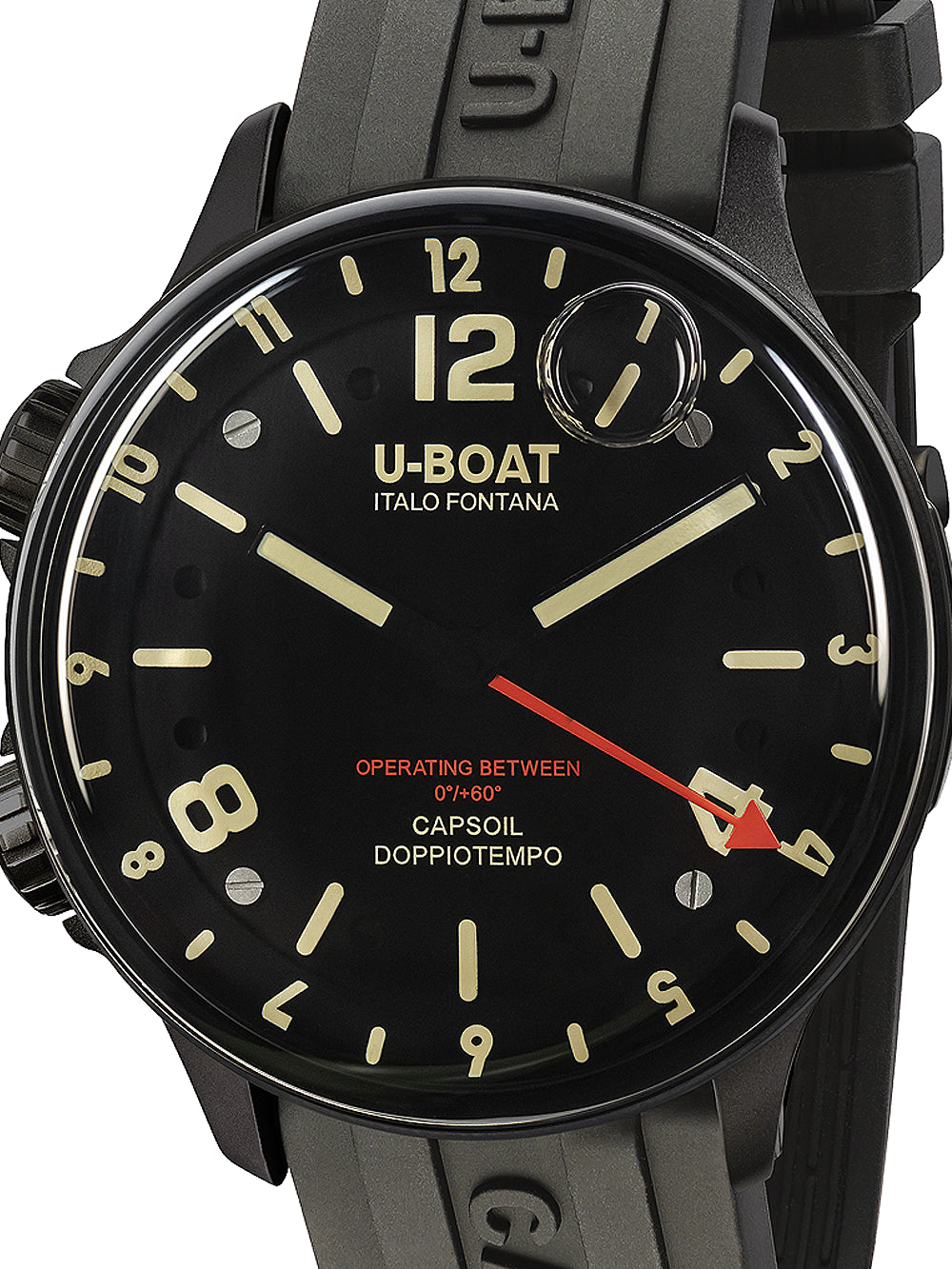 U-Boat 8770/A Capsoil Qs. Doppiotempo DLC 45mm