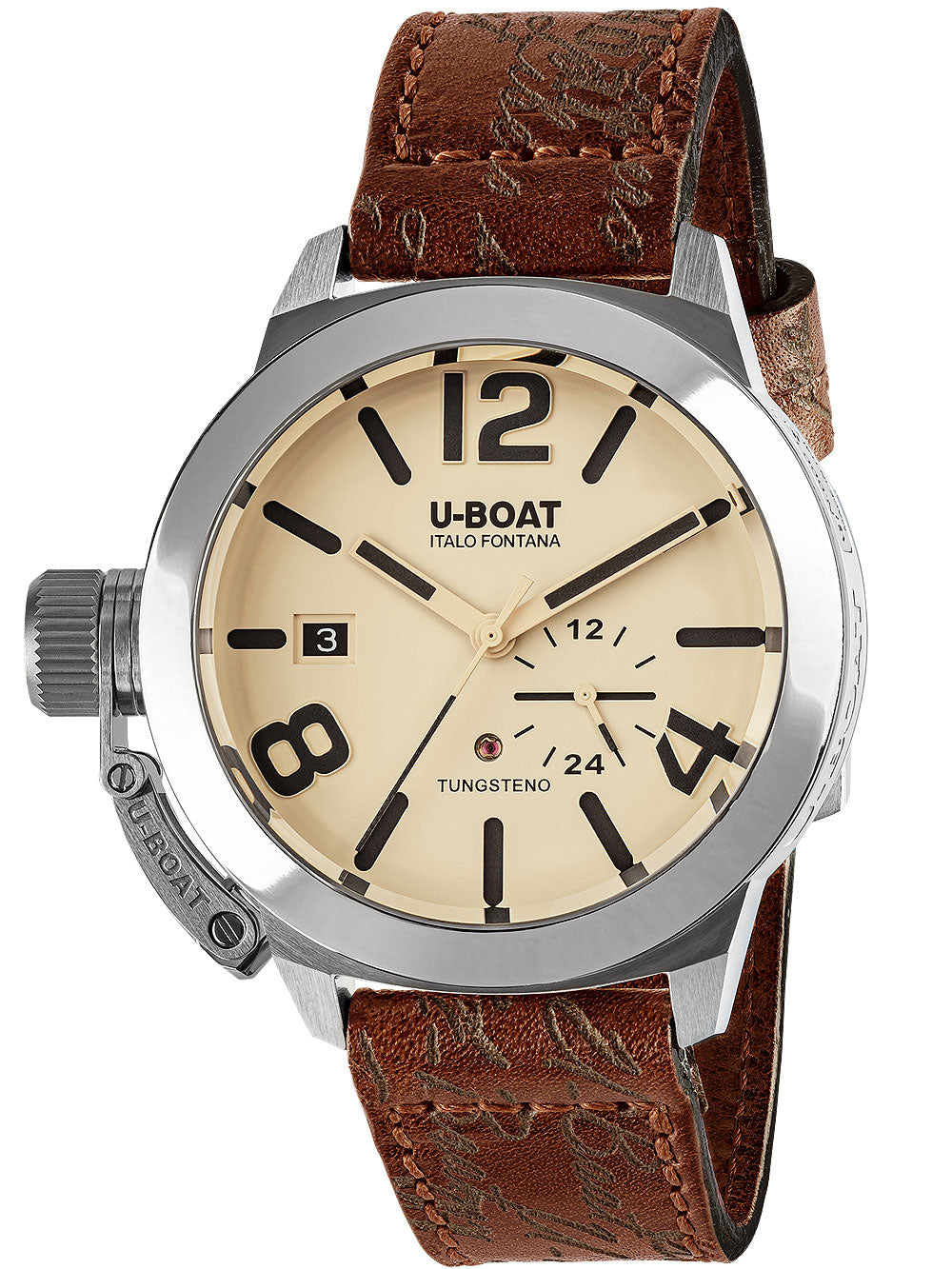 U-Boat 8892 Classico Tungsteno Beige Automatisk 42mm