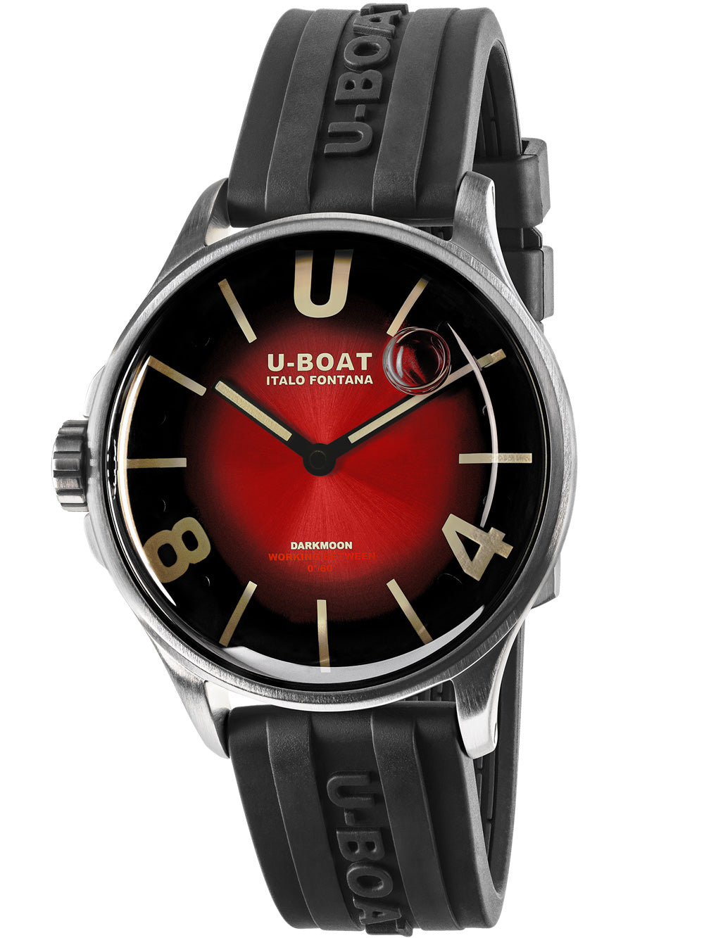 U-Boat 9500 Darkmoon Röd SS Soleil 40mm