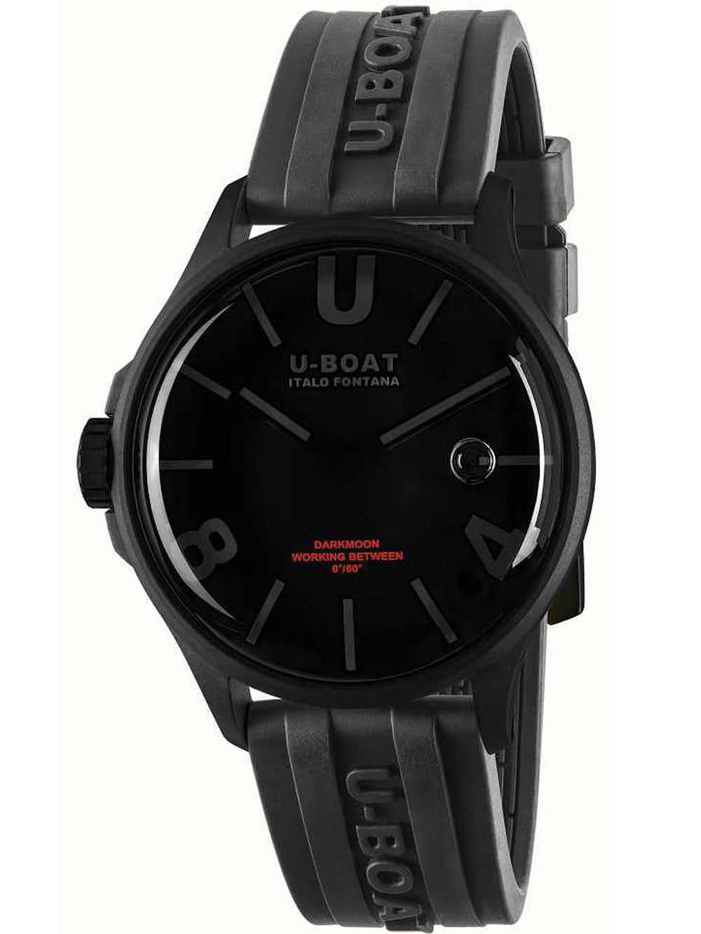 U-Boat 9545 Darkmoon Svart PVD 40mm