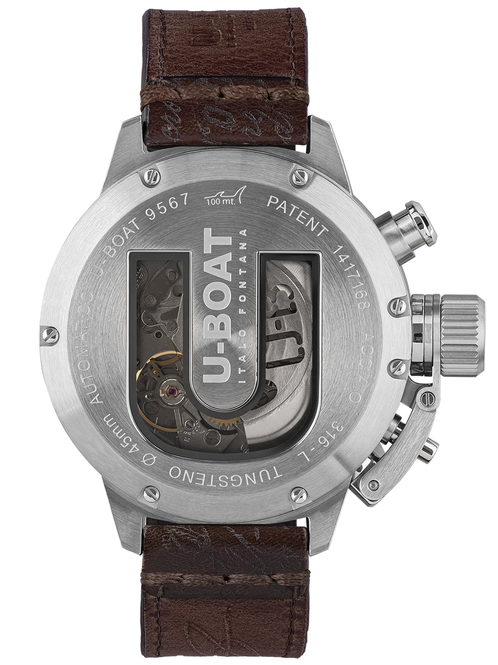 U-Boat 9567 Classico 45 mm Tungsteno CAS 1