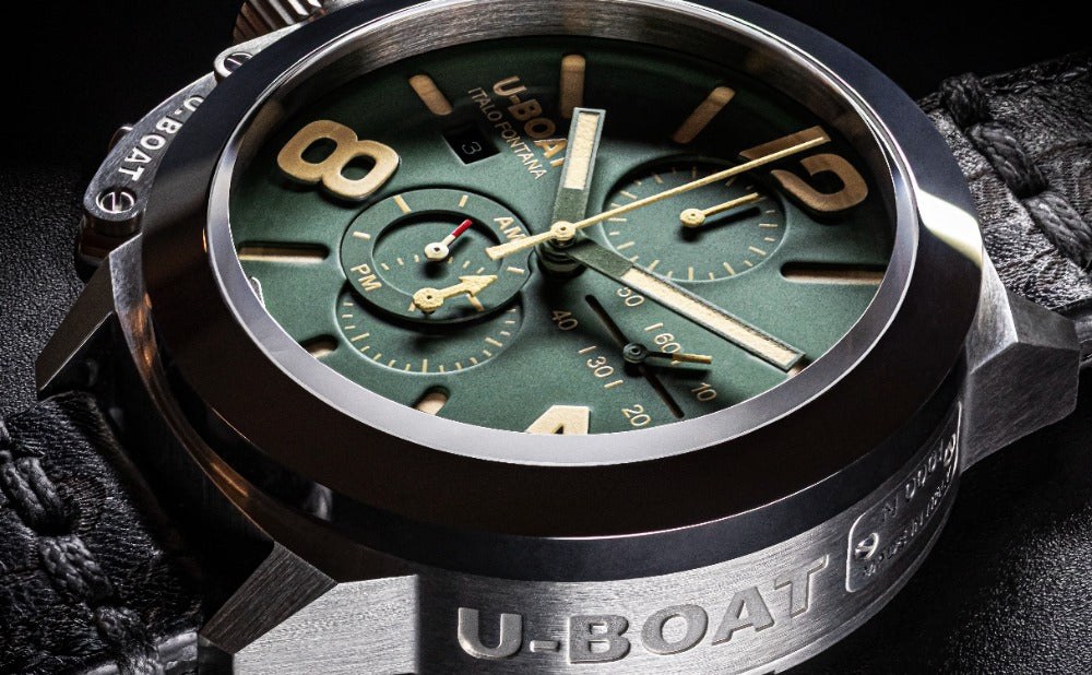 U-Boat 9581 Classico 45 mm Tungsteno CAS Grön