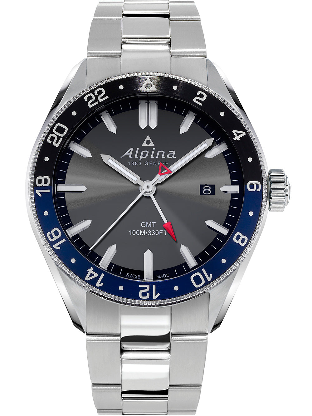 Alpina AL-247GB4E6B Alpiner GMT 42mm