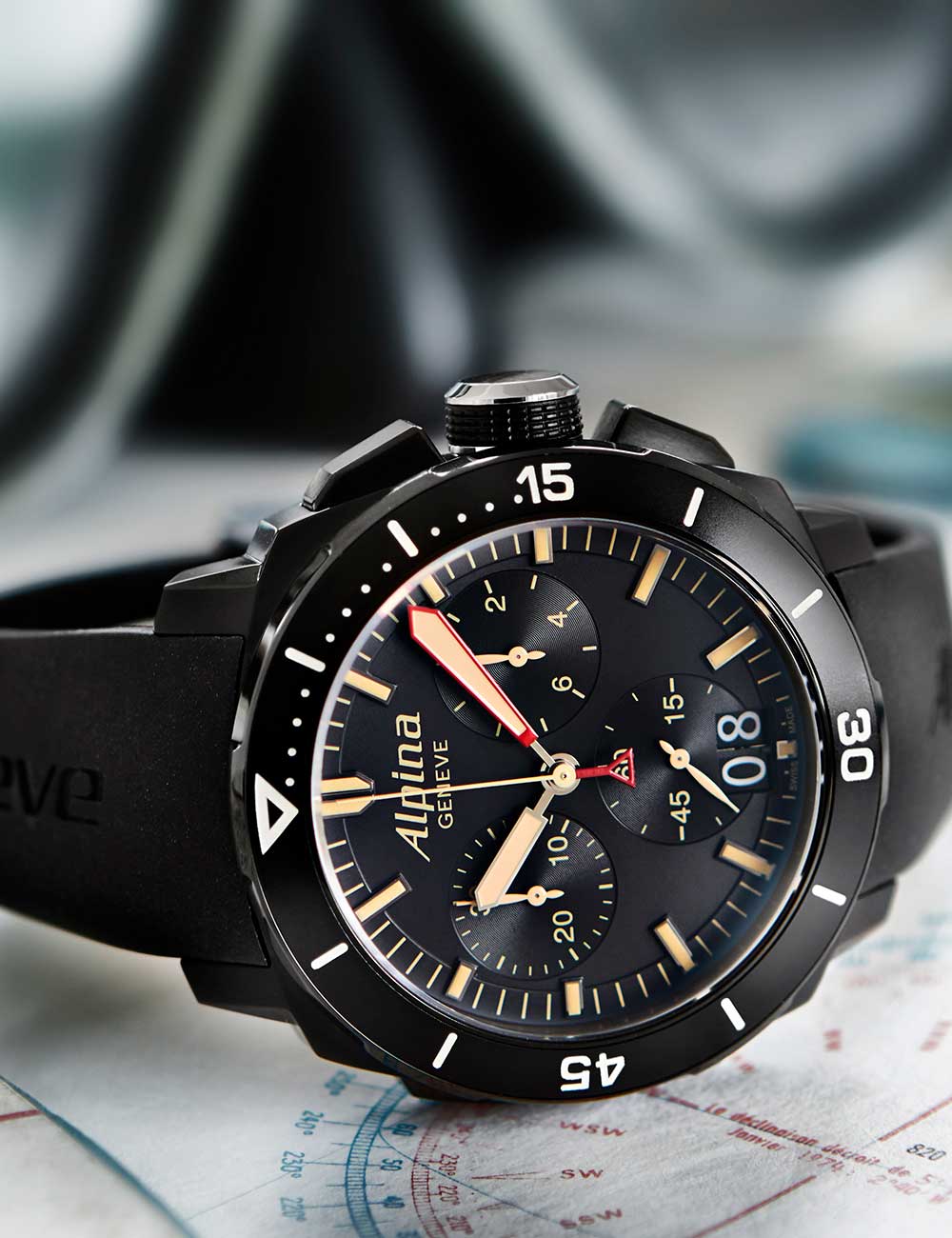 Alpina AL-372LBBG4FBV6 Seastrong Diver 44mm