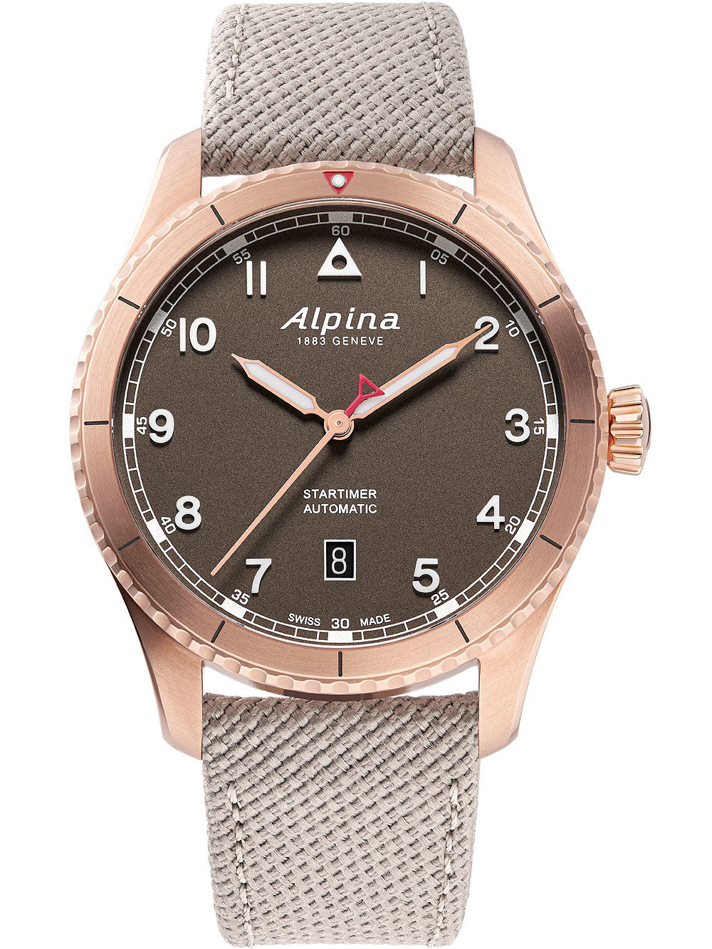 Alpina AL-525BR4S24 Startimer Pilot Automatisk 41mm