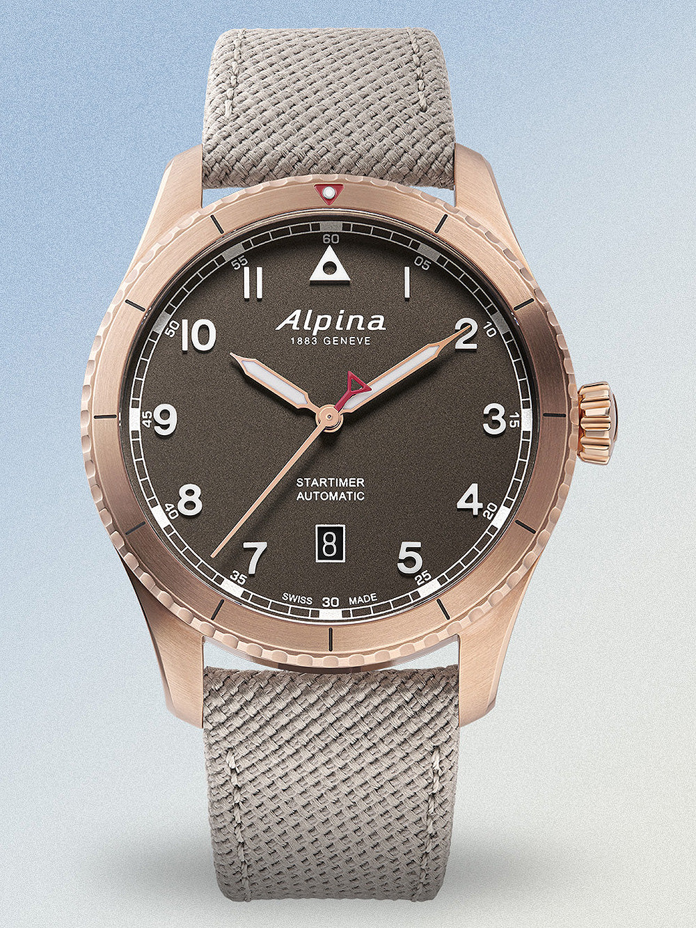 Alpina AL-525BR4S24 Startimer Pilot Automatisk 41mm