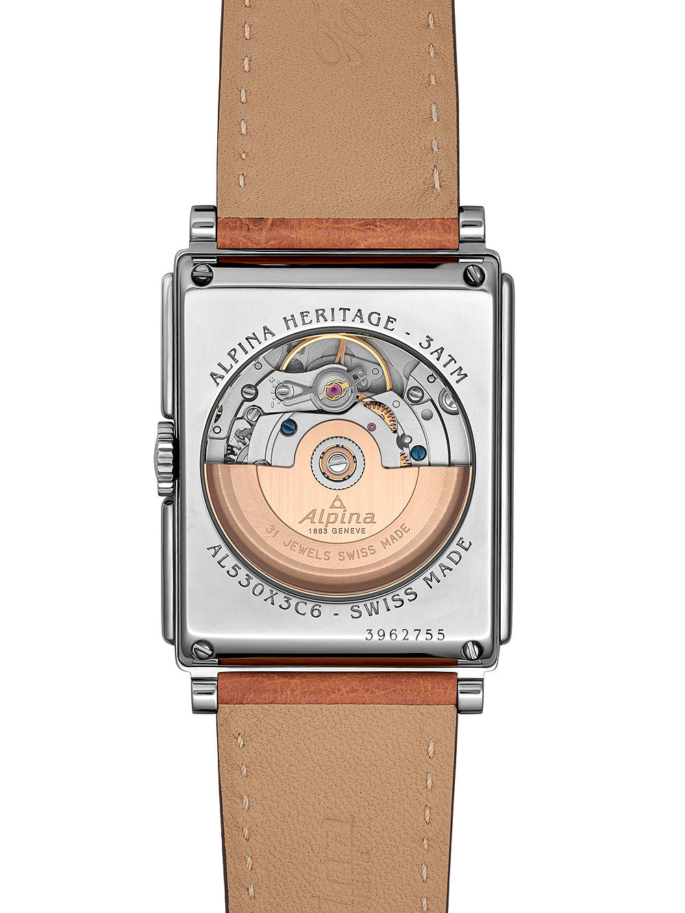 Alpina AL-530SAC3C6 Heritage Carree Automatisk 33mm