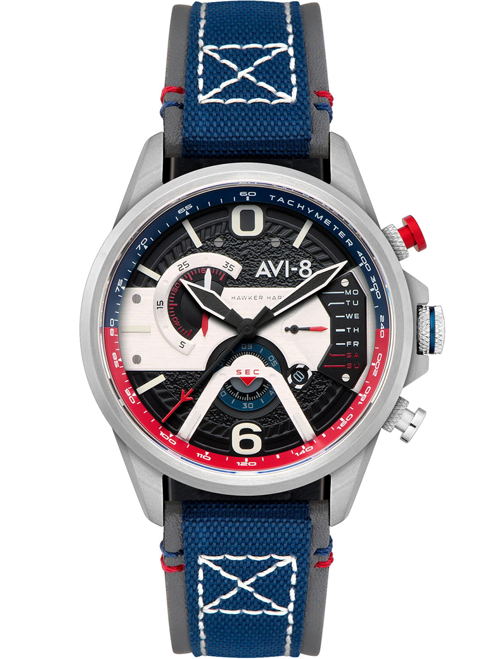 AVI-8 AV-4056-09 Hawker Harrier Dual Retrograde 44mm