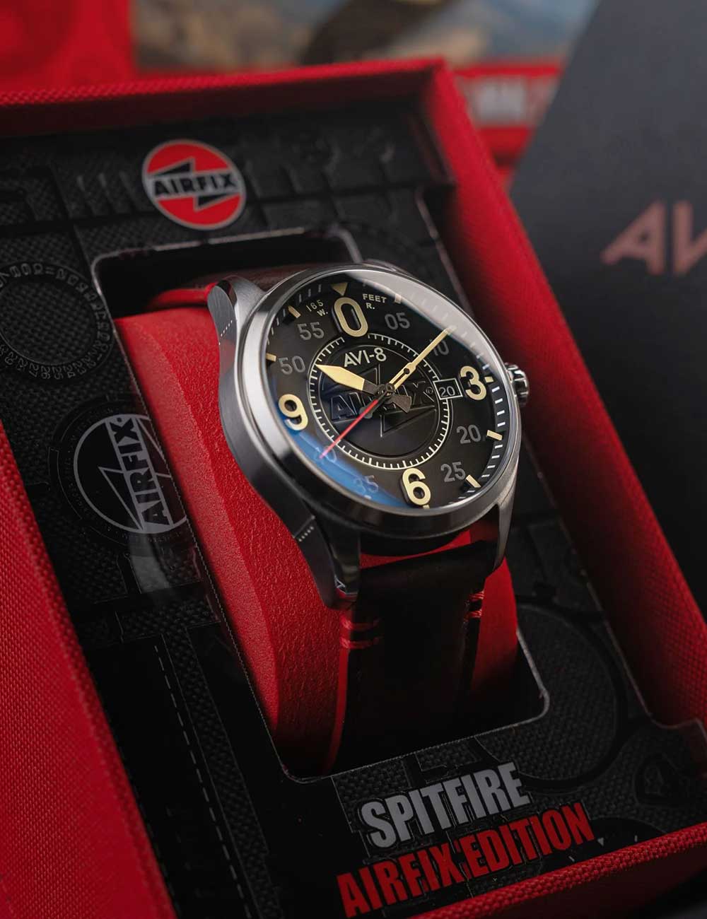 AVI-8 AV-4090-08 Spitfire Smith Automatisk 42mm