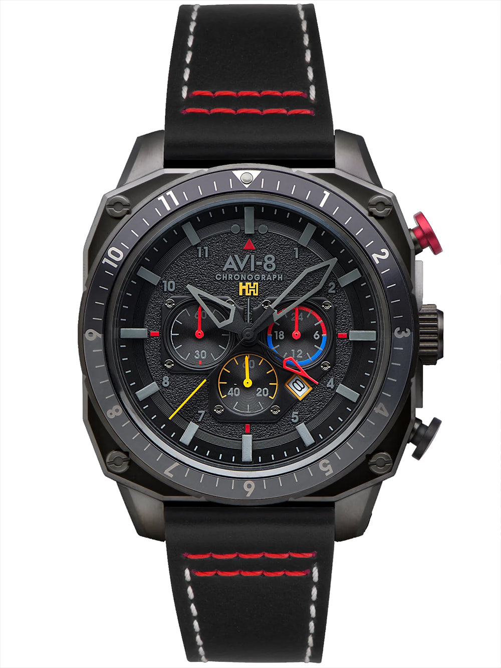 AVI-8 AV-4100-04 Hawker Hunter Dual Time 43mm