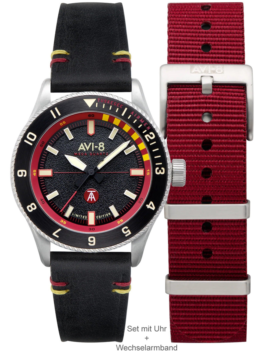 AVI-8 AV-4103-01 Tuskegee Air Limited Edition 40mm