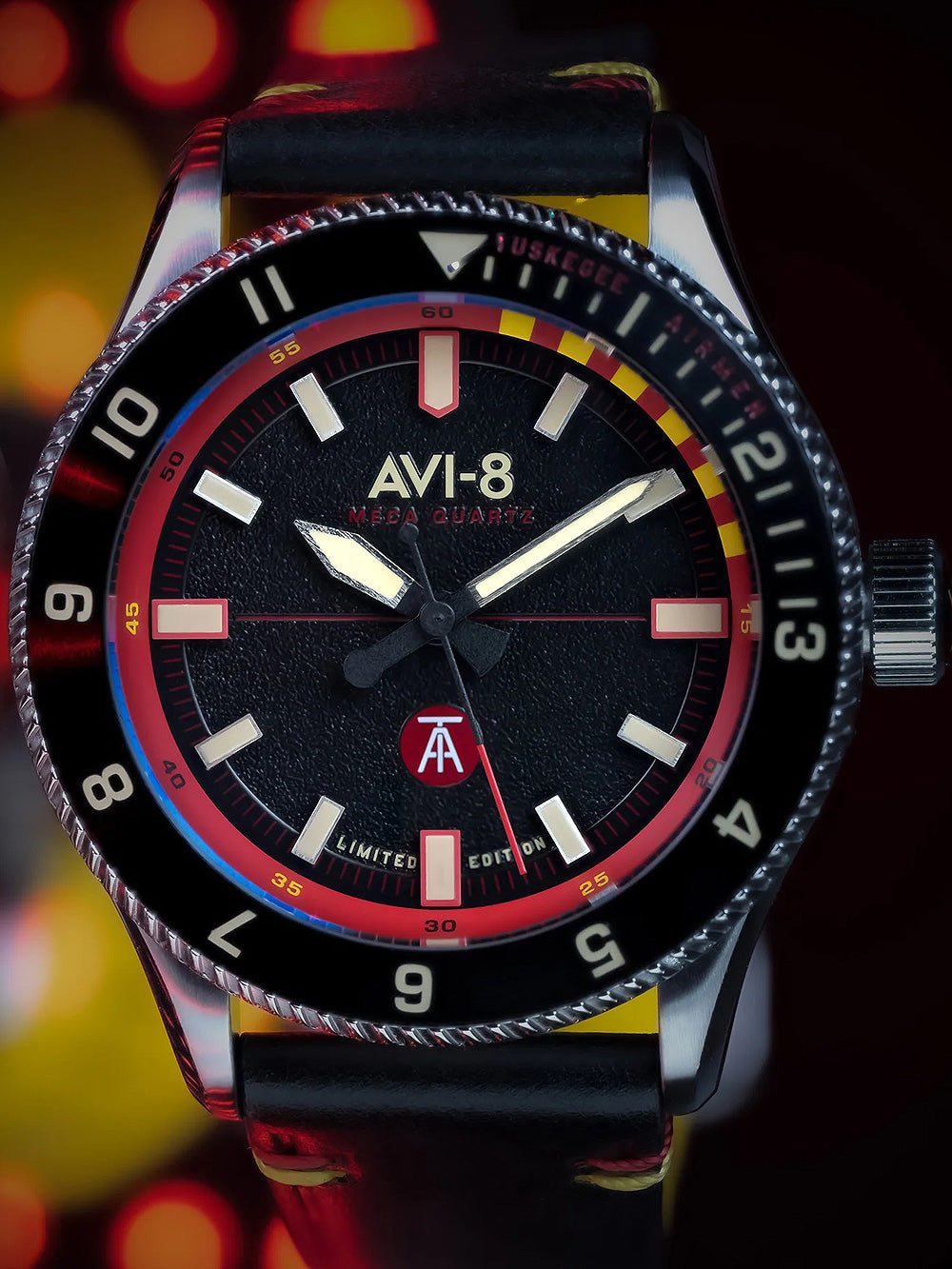 AVI-8 AV-4103-01 Tuskegee Air Limited Edition 40mm