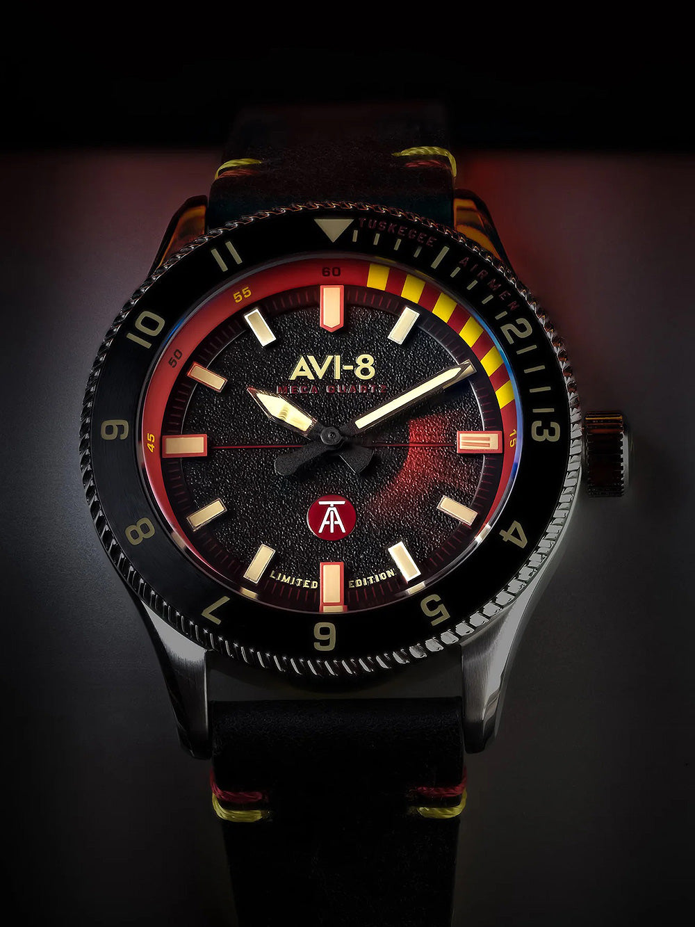 AVI-8 AV-4103-01 Tuskegee Air Limited Edition 40mm