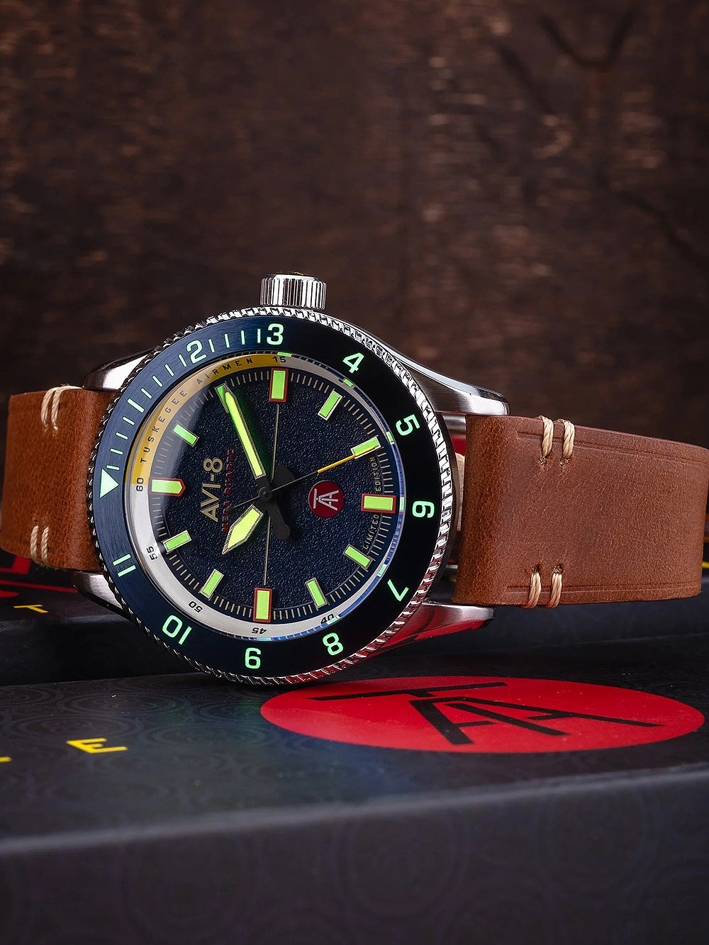 AVI-8 AV-4103-02 Tuskegee Air Limited Edition 40mm