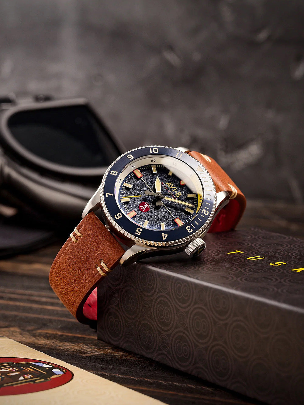 AVI-8 AV-4103-02 Tuskegee Air Limited Edition 40mm